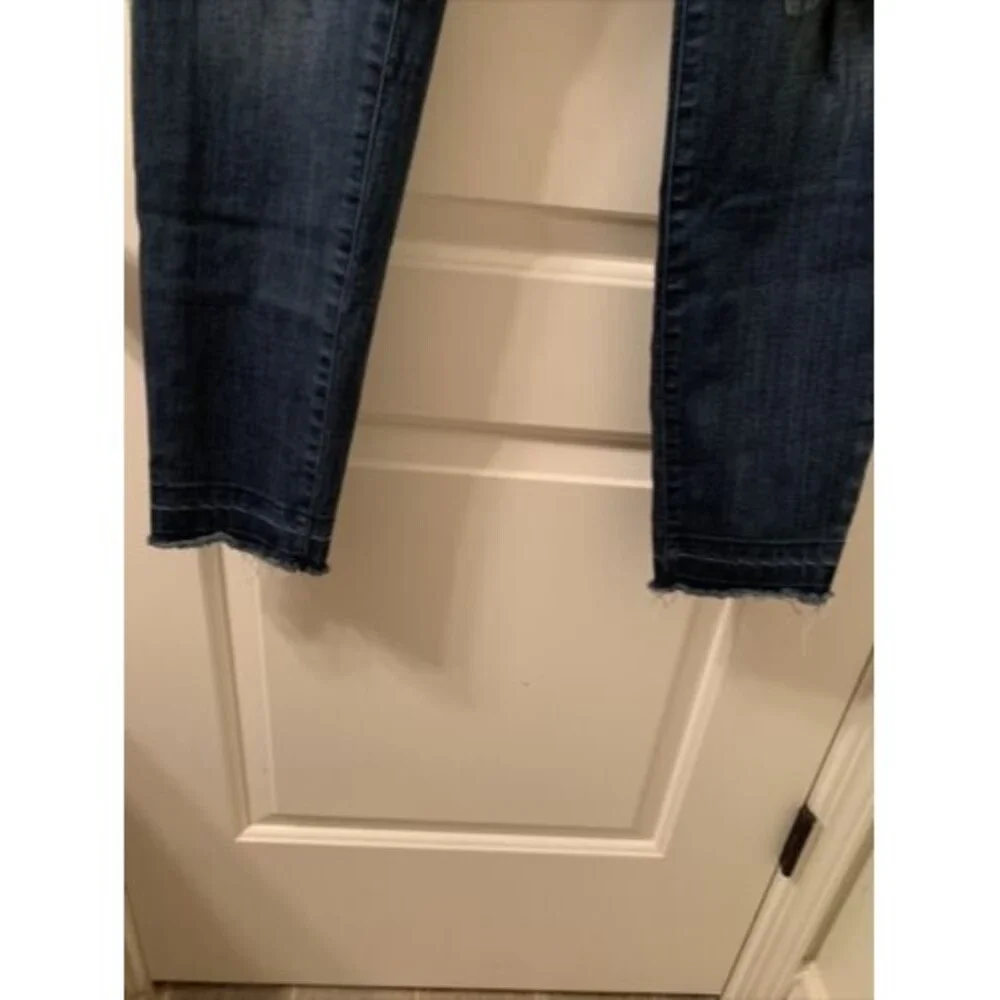 William Rast Women's Destroyed Distressed Denim Jeans w/Pockets Blue Size 32